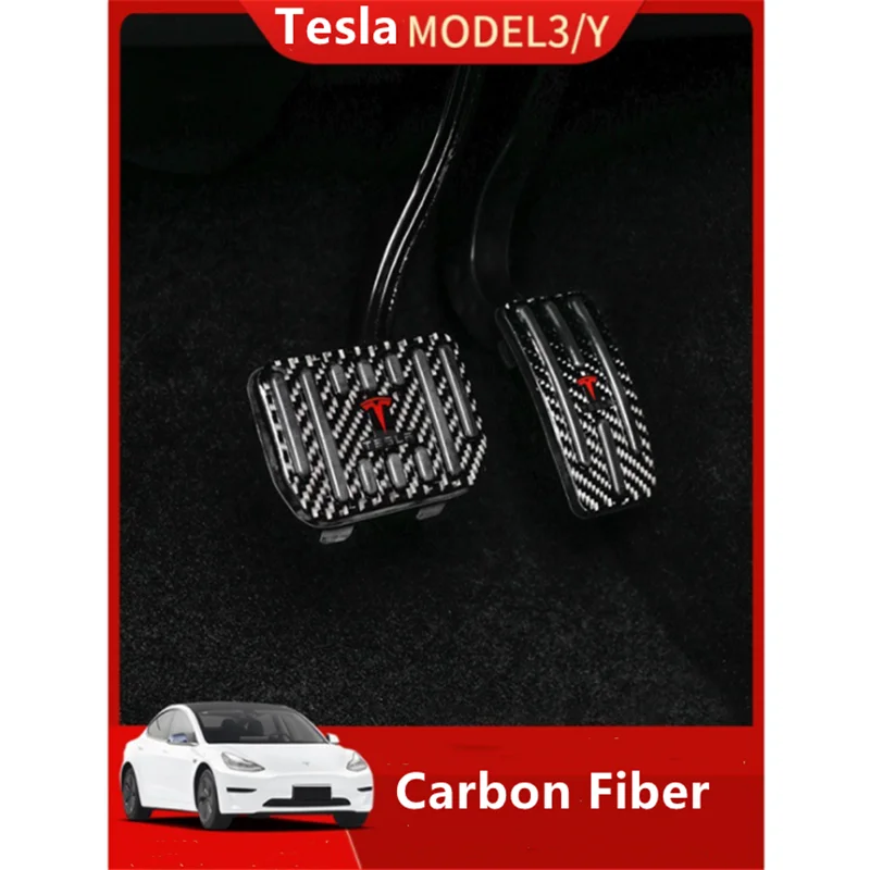 Накладки на ножную педаль Tesla Model 3/Y S/X чехлы для автомобильного акселератора