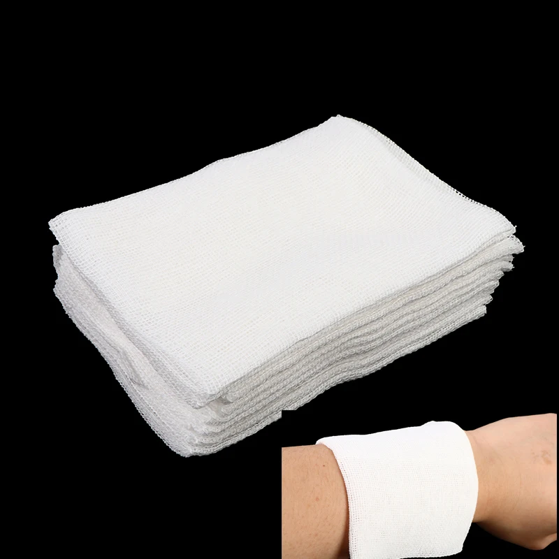 10 шт. газовые ватные тампоны для оказания первой помощи | Безопасность и защита