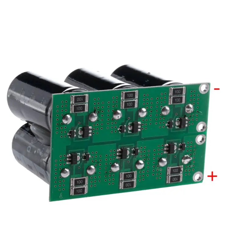 

2021 New Farad Capacitor 2.7V 120F 6Pcs Super Capacitor With Protection Board Module New