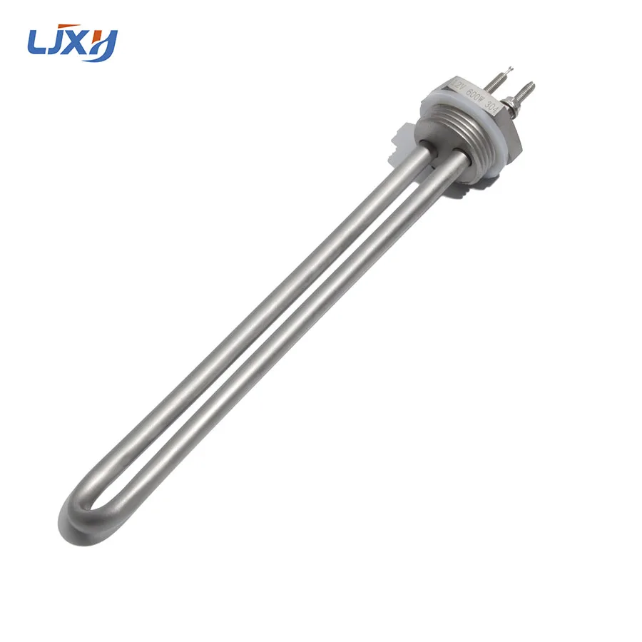 LJXH 1inch DN25 BSP Low Voltage DC 12V/24V/48V Immersion Heating Element for Solar Water Heater 300W/600W 304SUS | Бытовая техника