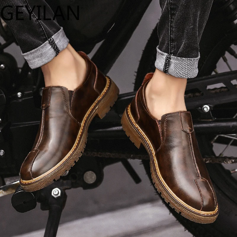 Мужская повседневная обувь в английском стиле мужская деловая новинка 2019 | Обувь