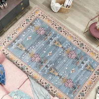 European Persian Carpets For Living Room Hotel Carpet Bedroom Floral Sofa Coffee Table Rug Study Room Floor Mat Palace Soft Rugs