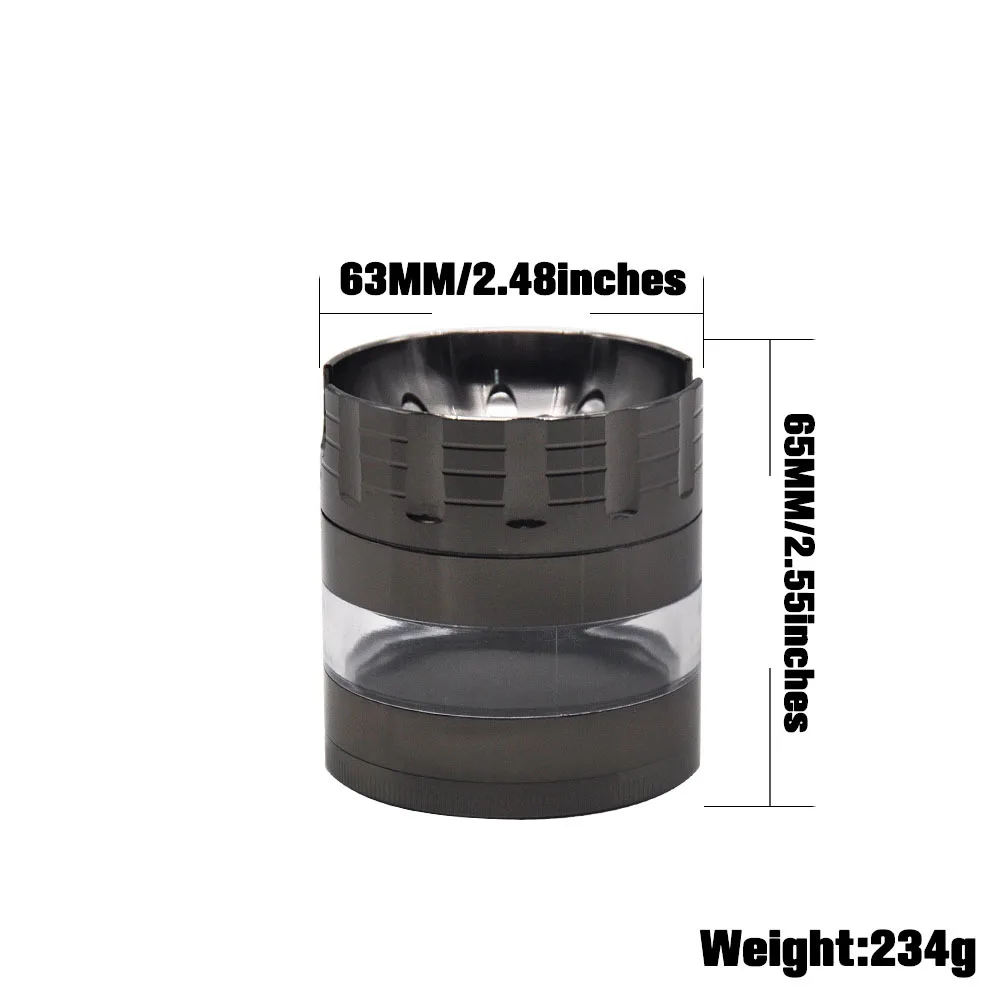 Сотовый шлифовальный станок из цинкового сплава с большим окном 63 мм 4 слойные