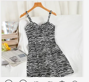 

Amolapha Women New Fashion Short Style Sundresses Summer Sexy Sleeveless Spaghetti Strap Party Camisole Dress