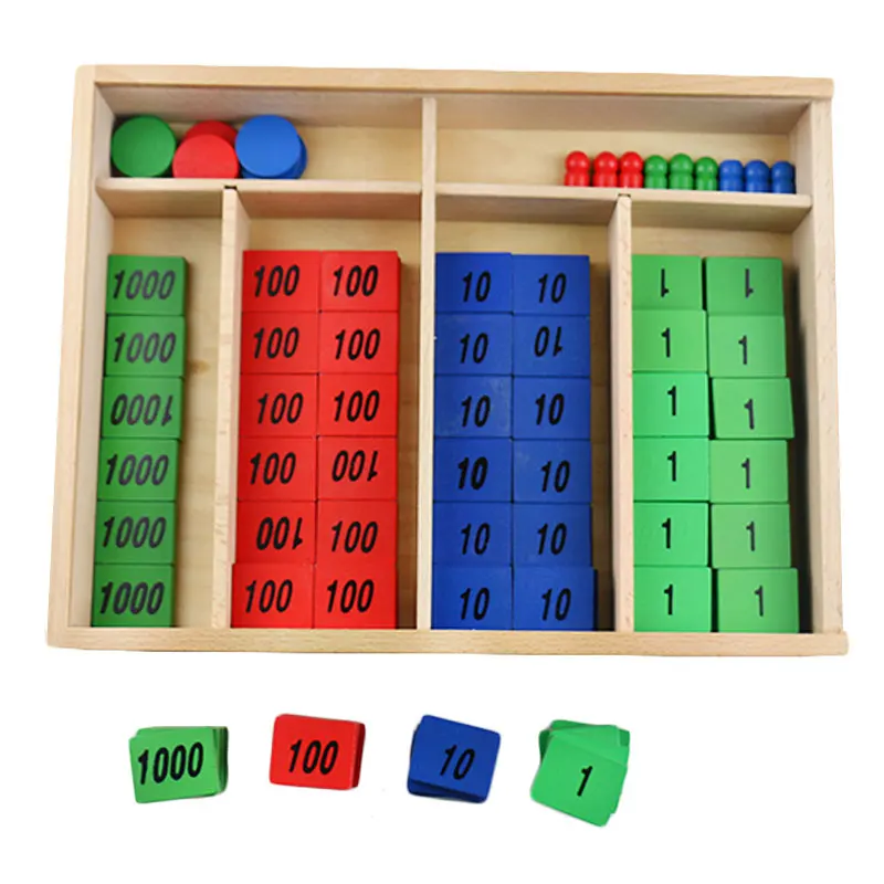 

Математическая игрушка Монтессори для 3-летней марки, математическая игра для раннего развития детей, Дошкольная тренировка, детские игруш...