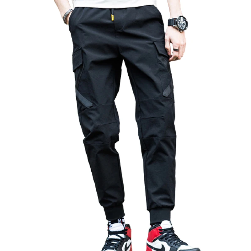 

Весна-лето 2021 Модные мужские повседневные камуфляжные спортивные брюки со средней талией и персонализированным рисунком Корейская версия