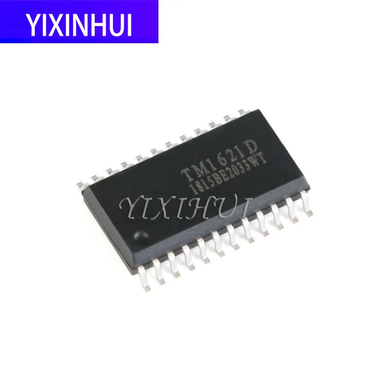 10 шт. оригинальный патч Tm1621d Sop 24 Ram Mapping 14*4 LCD драйвер PI интерфейс|Аксессуары для