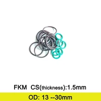 fkm rubber o ring gasket cs 1 5mm thickness od 131415161718192021222324252627282930mm fluolrine seal washer