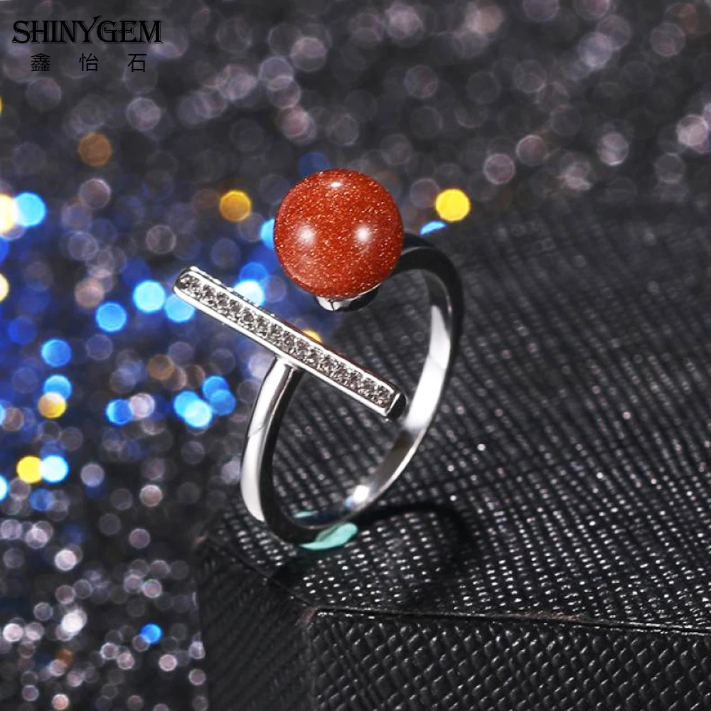 Блестящие драгоценные камни нерегулярные 8 мм полудрагоценные бусины кольца из