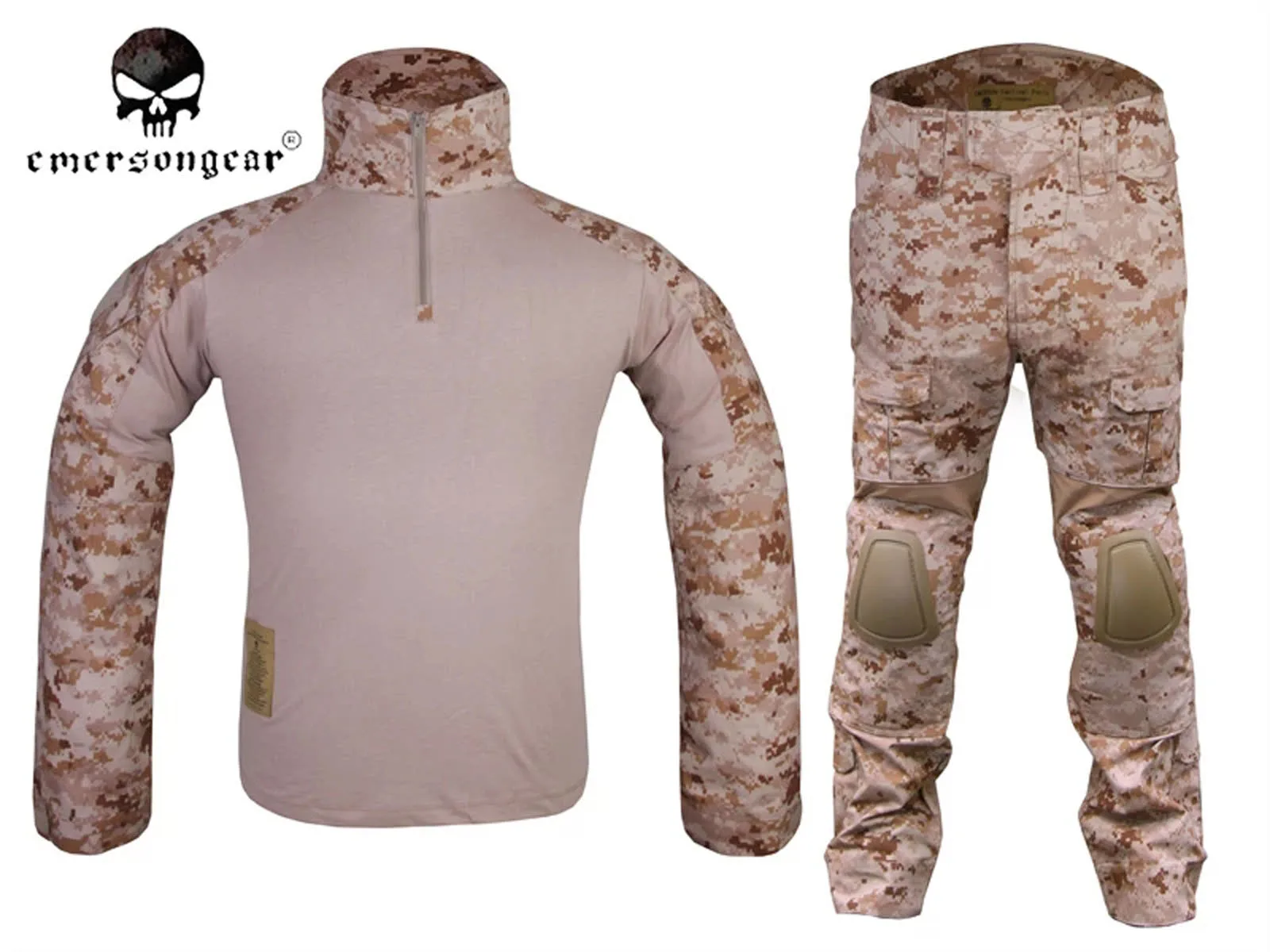 EMERSON Combat Gen2 рубашка брюки тактические военные bdu Униформа EM6914 AOR1|Маскировочный