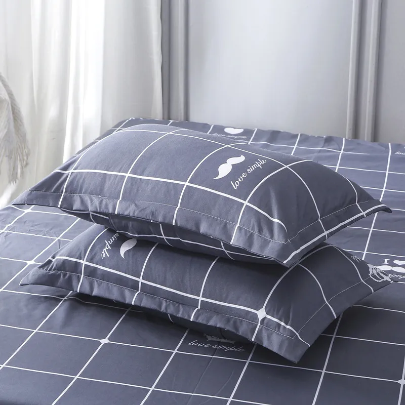 Наволочка для подушки с принтом в виде сердца 48x74 см | Дом и сад