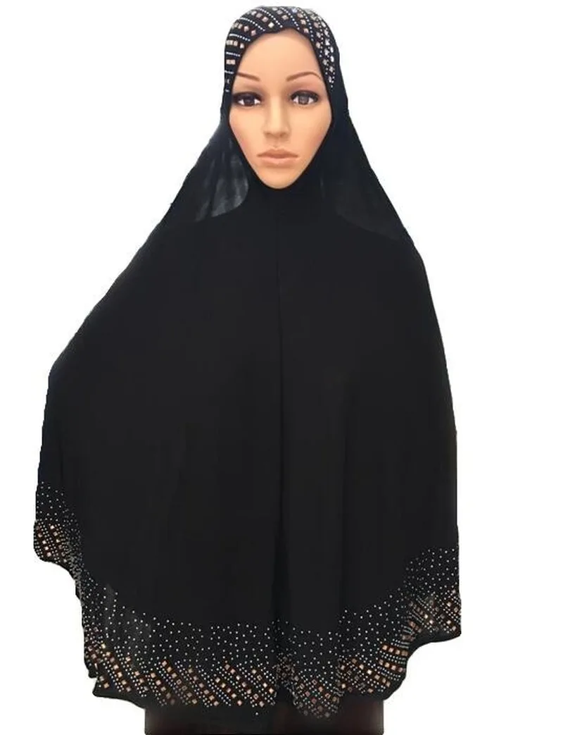 Накладные хиджаб мусульманские женщины молитва одежды химар платок Niqab