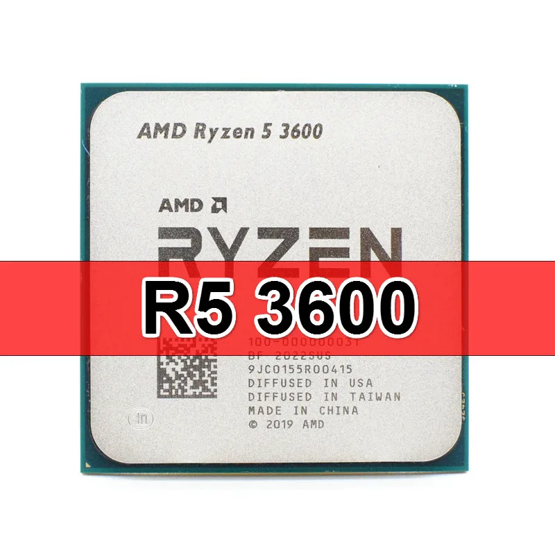 Процессор AMD Ryzen 5 3600 R5 3 6 ГГц шестиядерный двенадцатипоточный процессор 7 нм 65 Вт L3