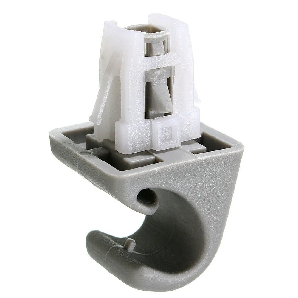

2Pcs Gray Sun Visor Hook Holder Clip Bracket Hanger For Toyota Camry Corolla Highlander Prius RAV4 Car Replacement Accessories