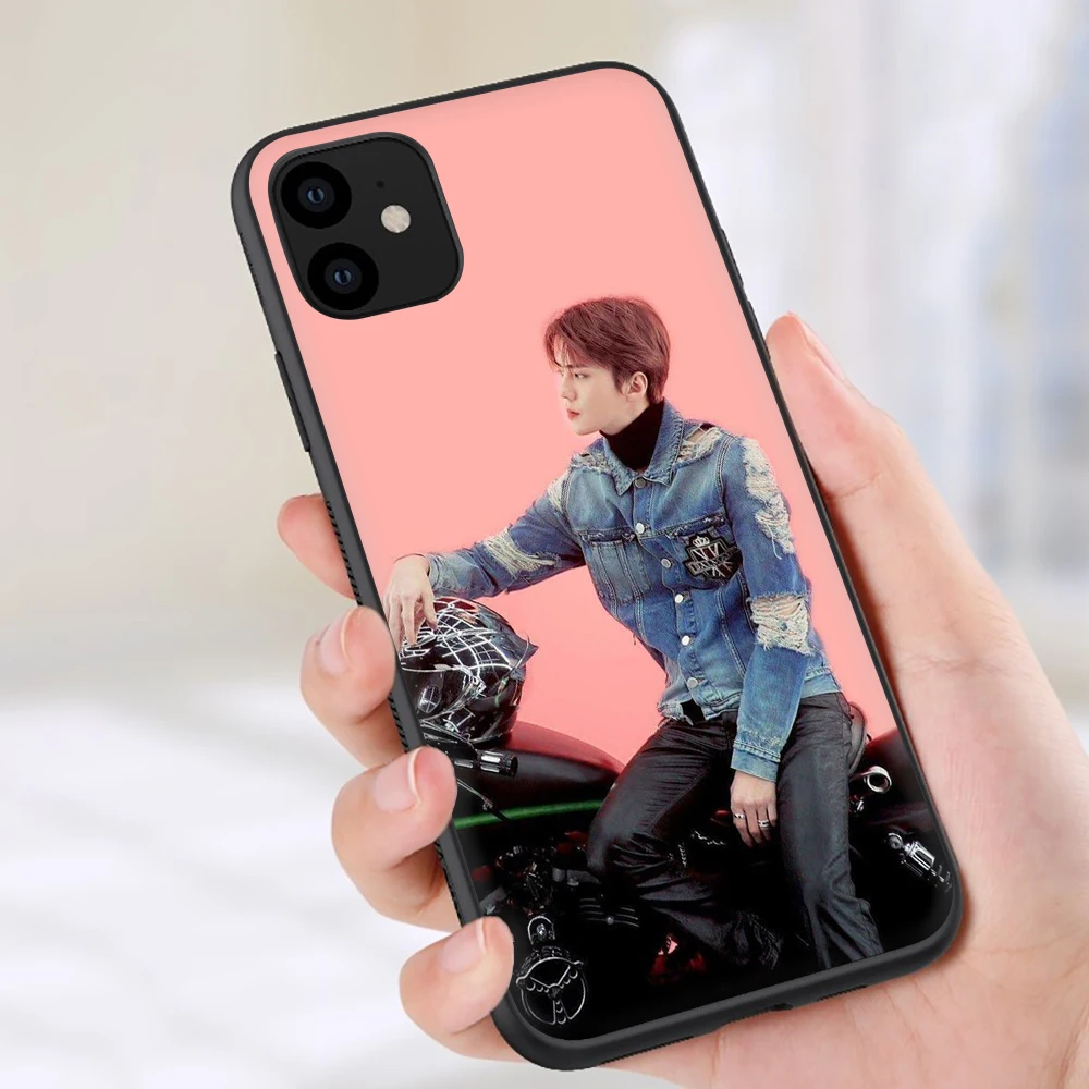 B7 EXO sehun Мягкий силиконовый чехол для телефона чехол для iPhone 5 5S SE 6 6S 7 8 plus X XR XS 11 Pro Max - Цвет: B7