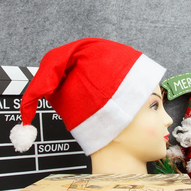 12 шт. новогодние и рождественские шапки из нетканого материала | Дом сад