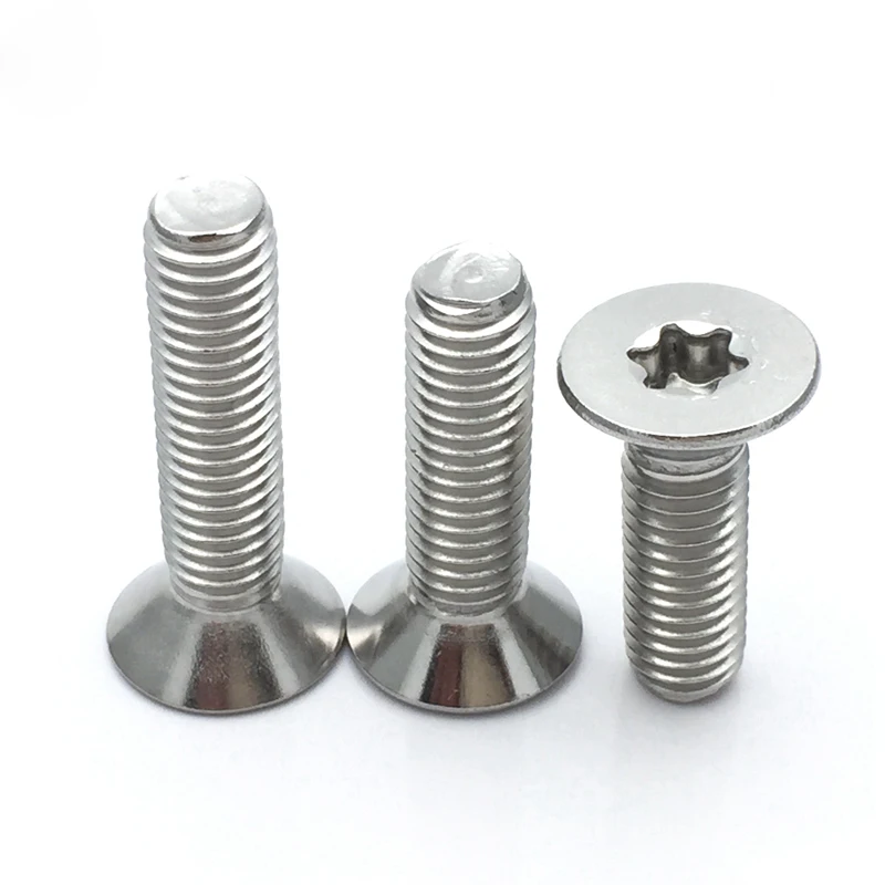 50 шт. M2.5 Torx винт с потайной головкой T &amp TX болты плоской разъем &quotзвездочка&quot