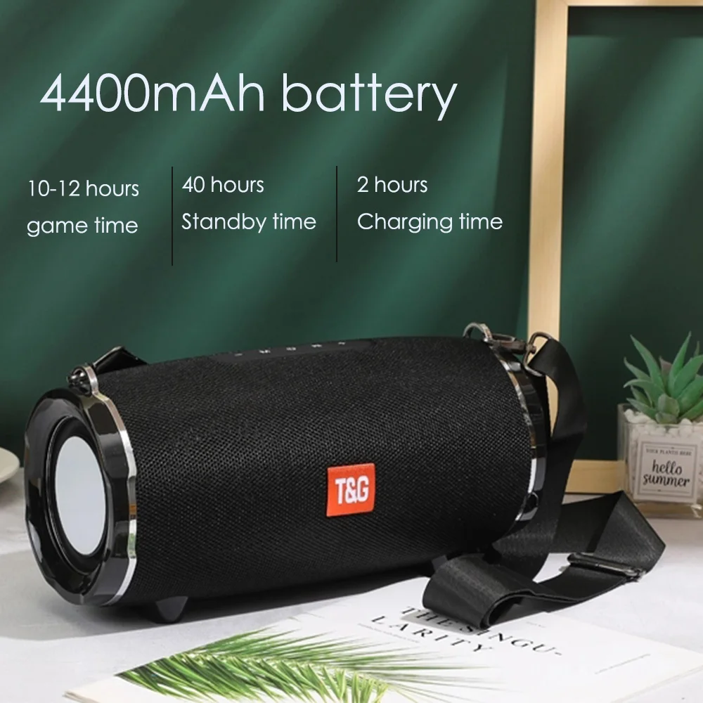 Tg187 Subwoofer Stereo Speaker Outdoor Portable Bluetooth Column | Электроника