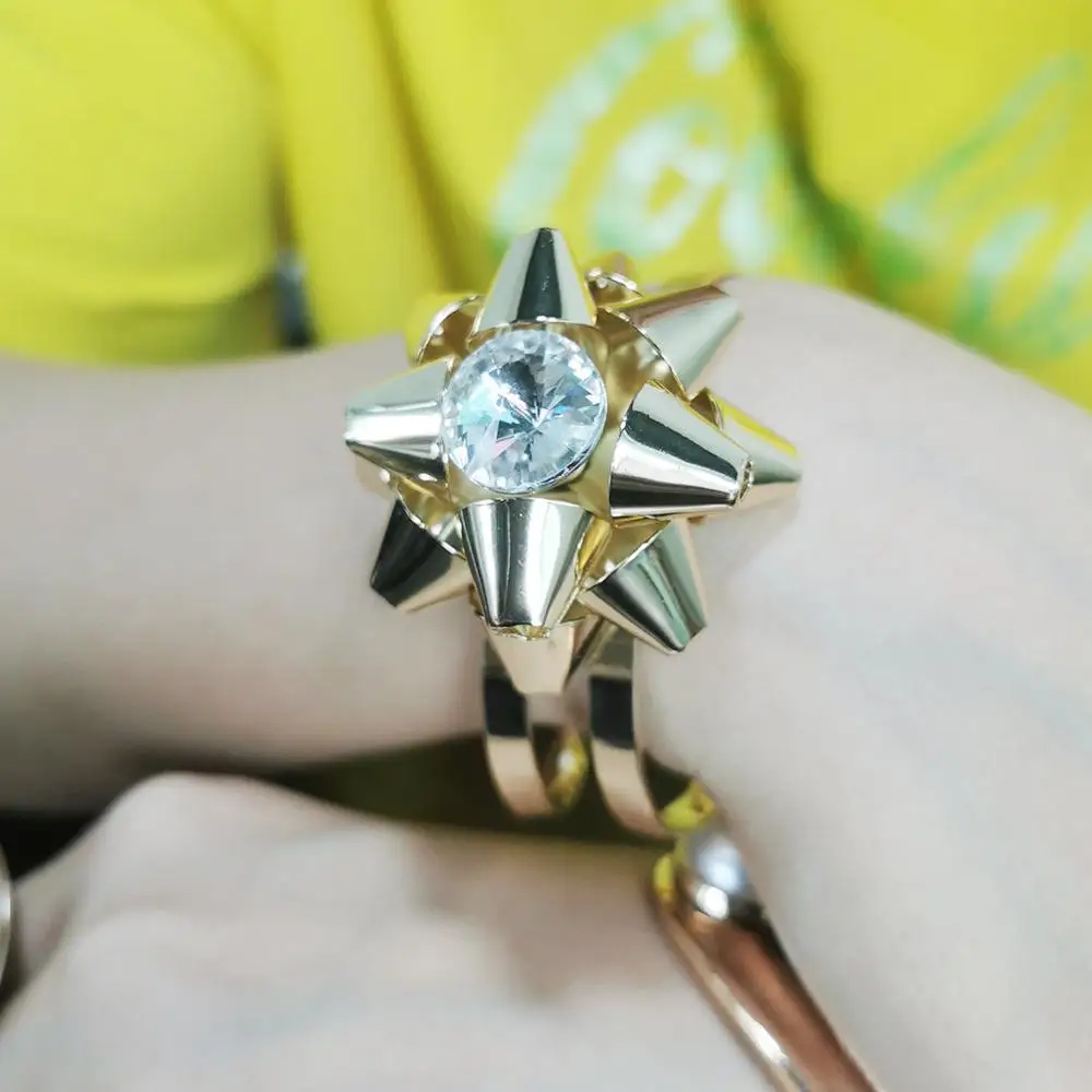 Большой женский Браслет манжета с металлическими заклепками и