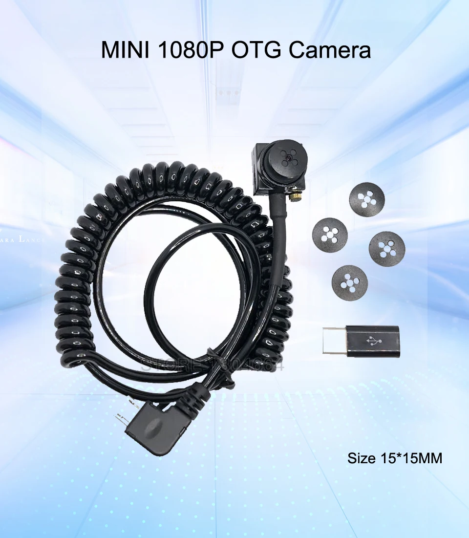 Hd 1080p mini otg câmera 2.0mp android