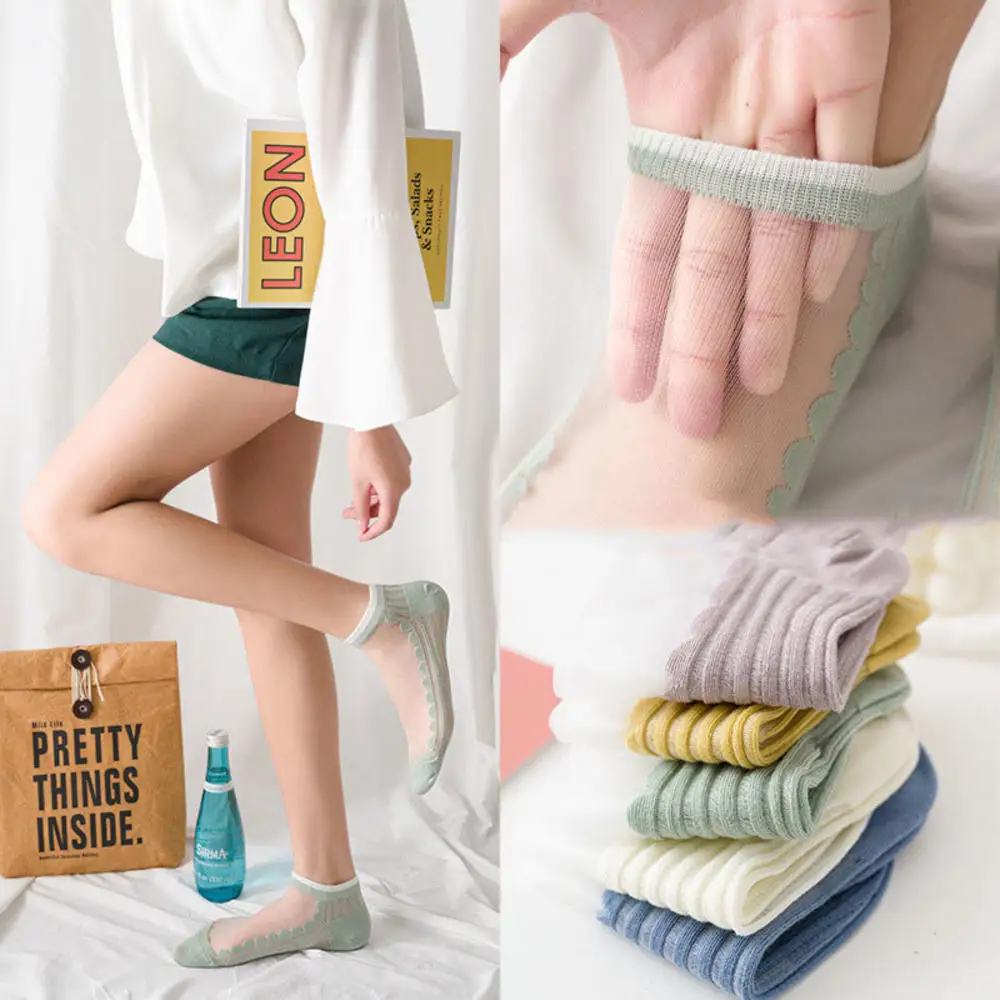 1 пара летние пикантные ретро носки для девочек|Носки| |