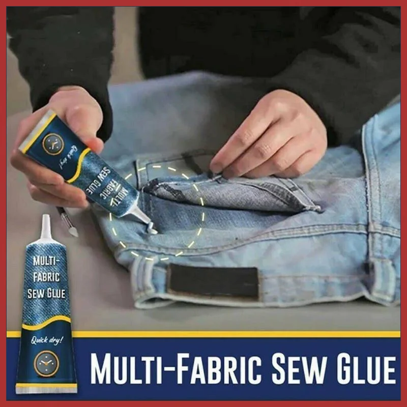 Жидкий мгновенный клей для шитья ткани набор кожи безопасный быстросохнущий