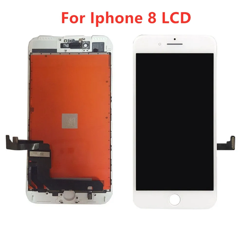 For iPhone 8 Plus AAA Quality LCD Touch Screen 7 plus 4S Assembly Display No Dead Pixel With Free Adhesive | Мобильные телефоны и