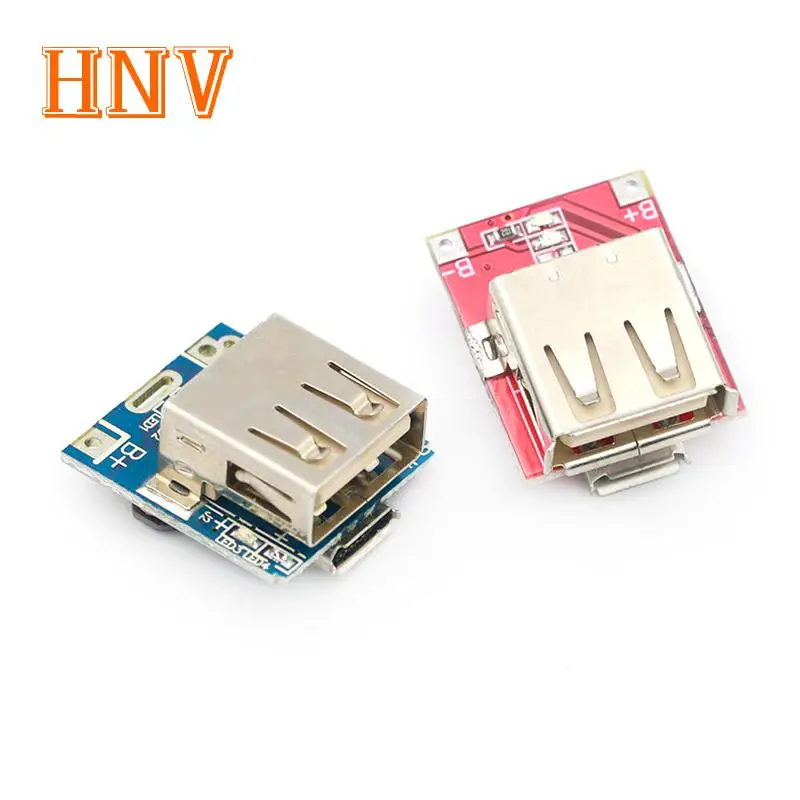 Повышающий Модуль питания 5 В защитная плата для зарядки литиевого аккумулятора