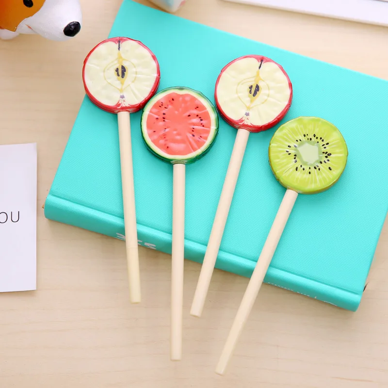 Шариковая ручка с фруктами новинка креативная Корейская 0 5 мм ручной работы