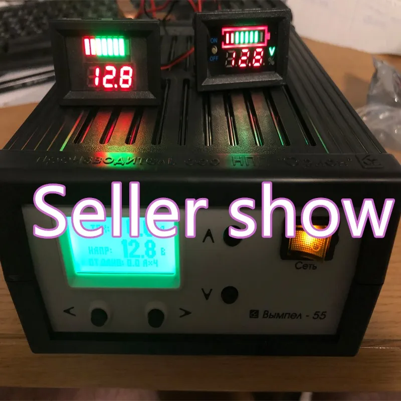 Светодиодный индикатор уровня заряда свинцово кислотной батареи 12 В|Тестеры