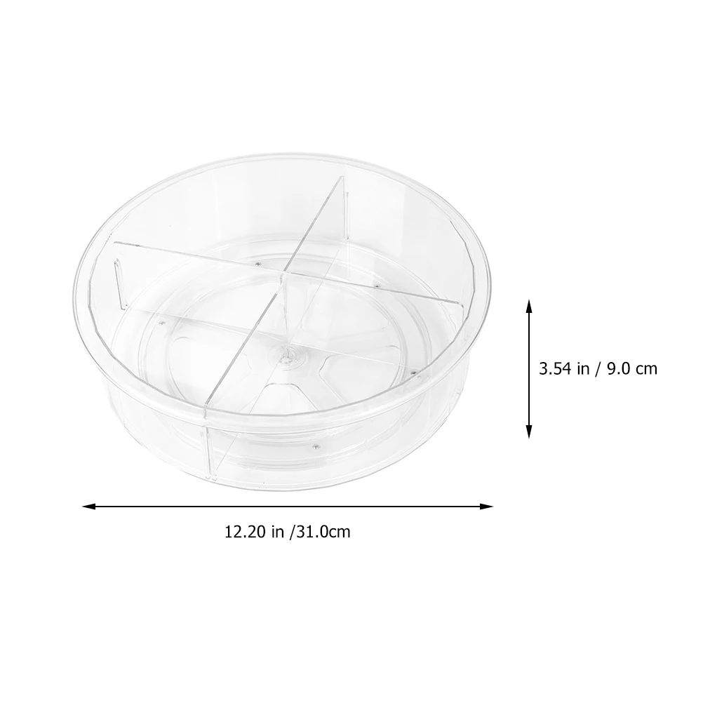 

1PC Kitchen Storage Rack 360 Turntable Holder for Home Room Kitchen Dorm