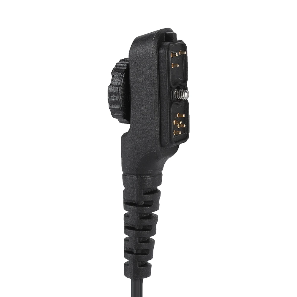 

Single 2Pin Walkie Talkie Headset Earpiece Mic Acoustic Air Tube for Hytera HYT PD780 BlackWalkie Talkie Earphone