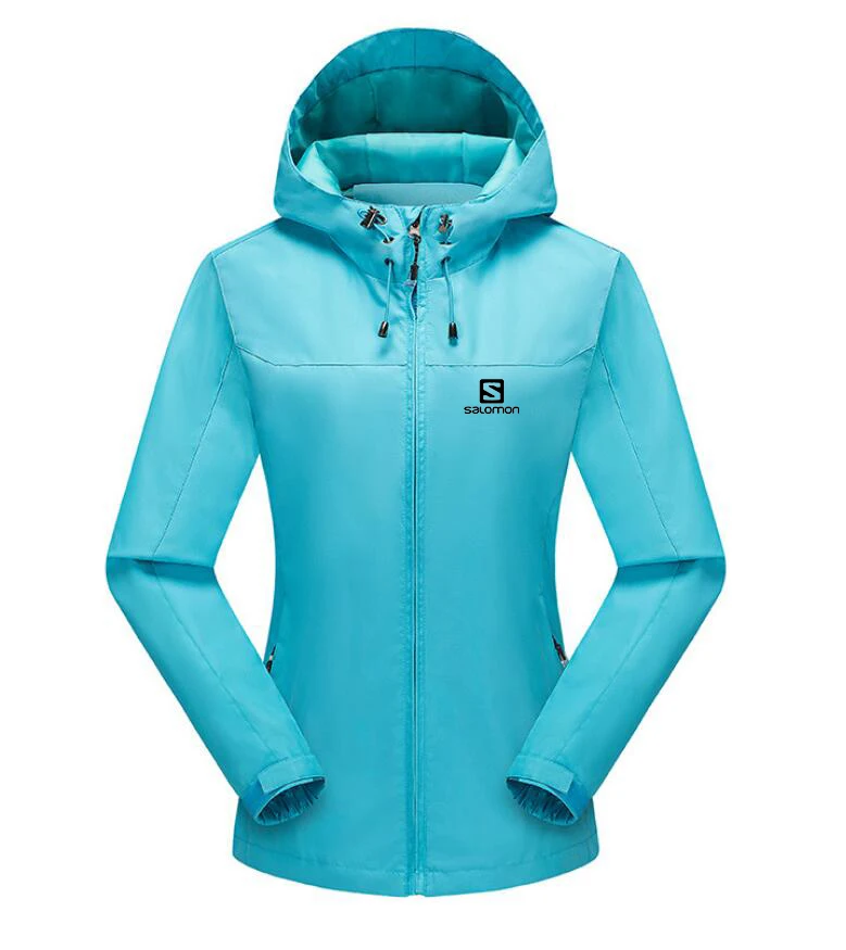 

2021 Women's Print Raincoat Transition Climbing Jackets Sunset Windbreaker Coat Hiking Outdoor Camping Windproof Jacket Coats