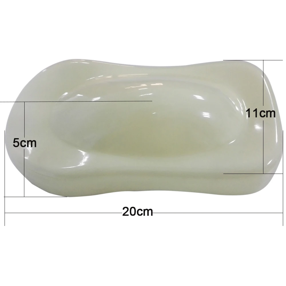 

100 шт. ABS белая/Черная форма скорости для показа и тестирования автомобильной обмотки винила и живописи