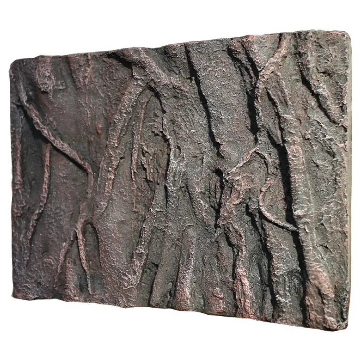 Искусственный 3D фон из пенопласта ландшафтный рисунок корня дерева Gecko ящерица