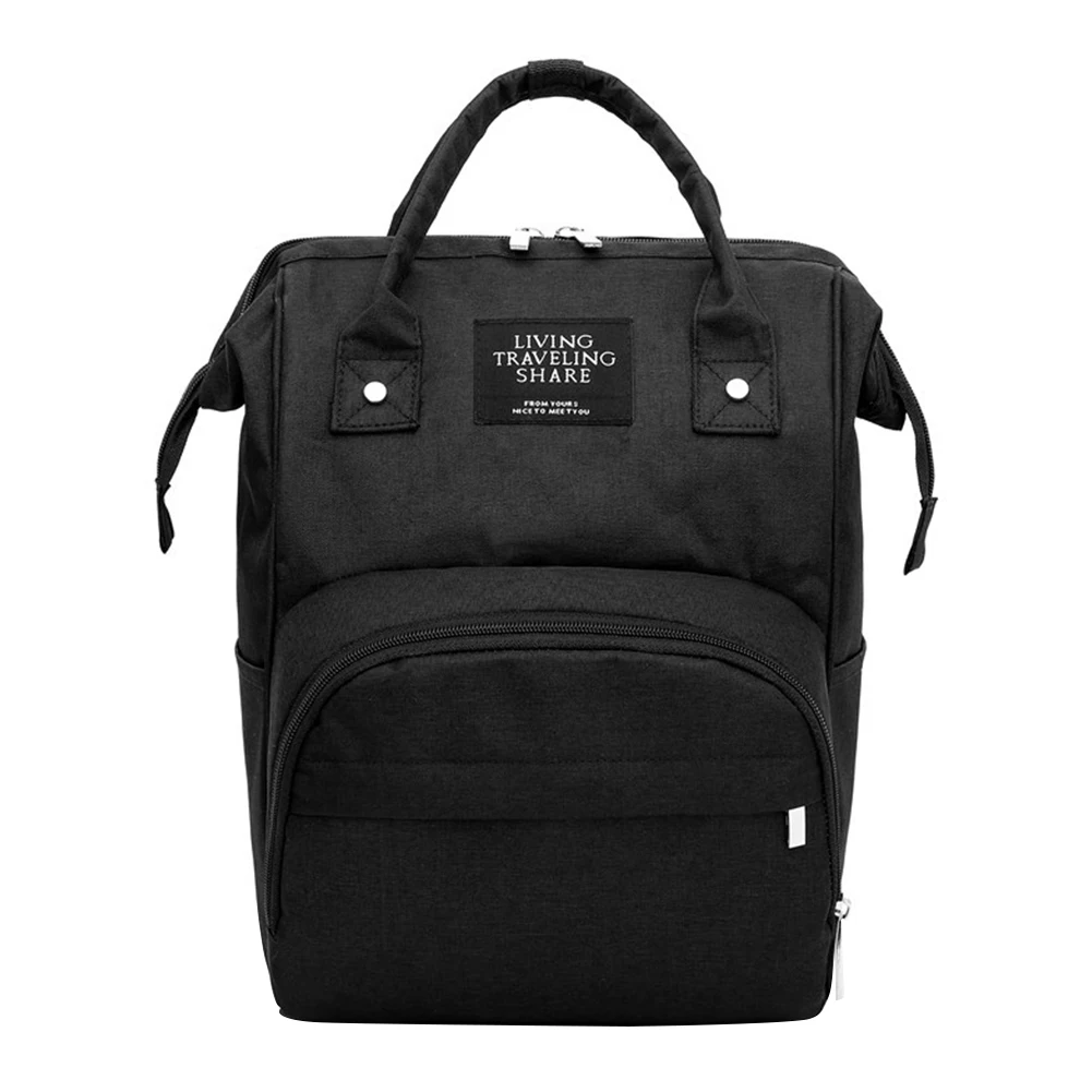 

Mummy Bag Home Travel Diaper Oxford Cloth Maternity Backpack Baby Care Large Capacity Fashion Stroller Milk Bottle With Handles