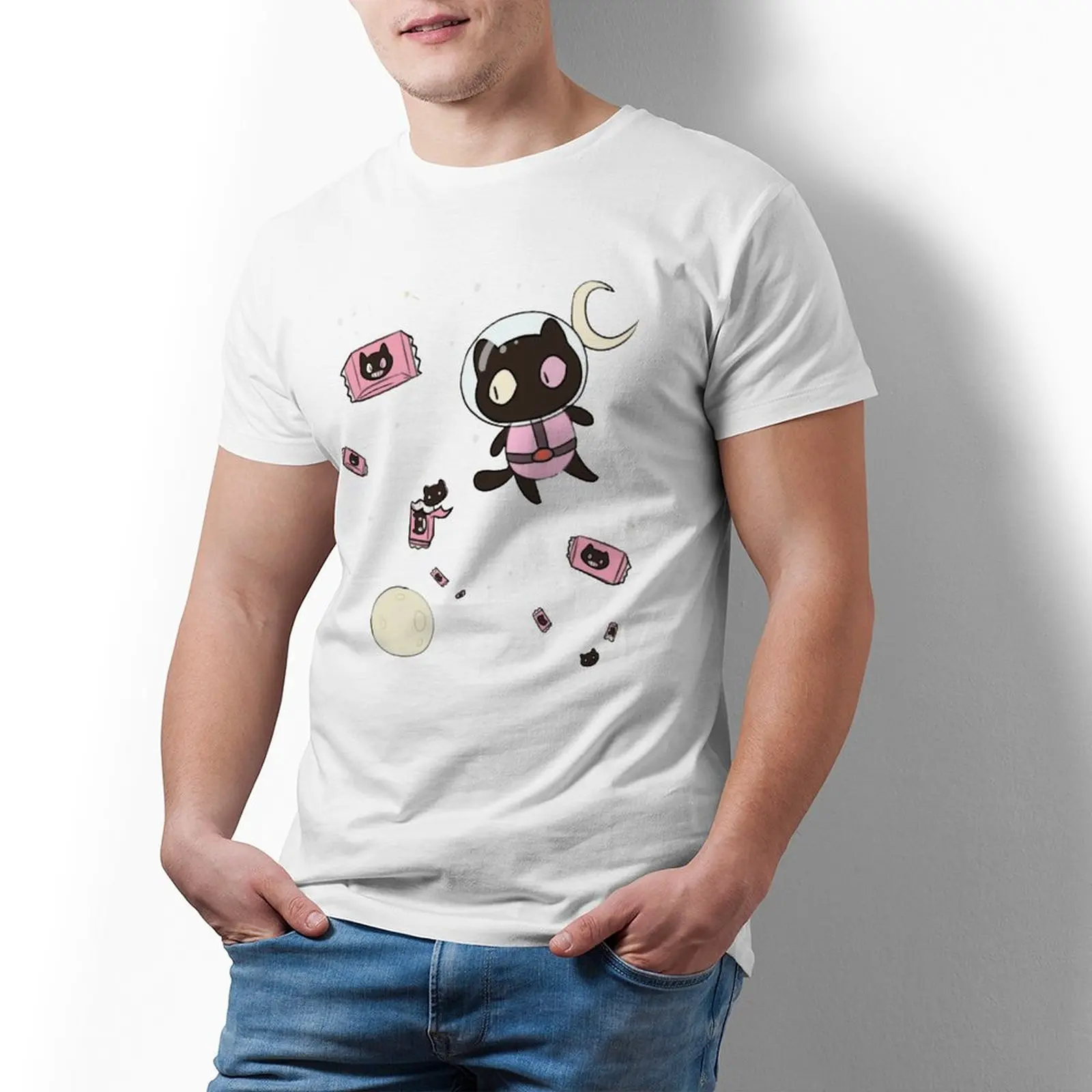 

Мужская футболка с коротким рукавом, из натурального хлопка