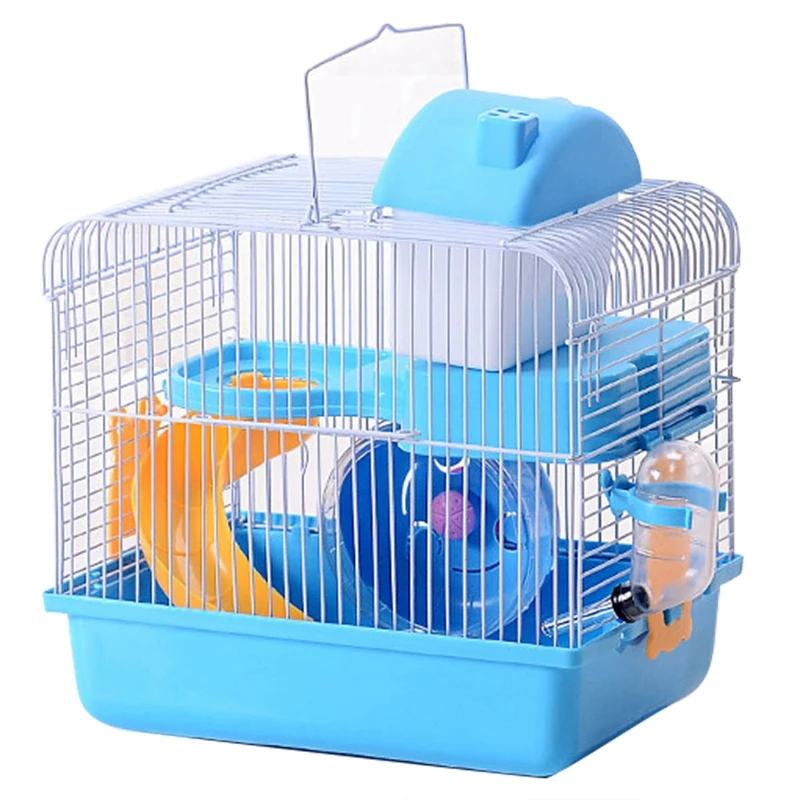 2 этажа этажный убийца комаров Мышь домик с горкой диск Вращающийся бутылка