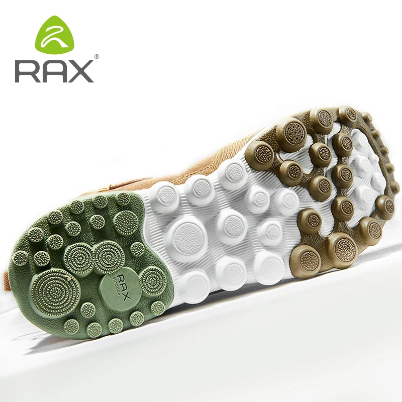 Rax/Зимние флисовые теплые ботинки для мужчин и женщин непромокаемые пешего