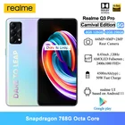 Смартфон Realme Q3 Pro Carnival Edtion 5G 6,43 дюймов FHD + Восьмиядерный Snapdragon 768G камера 64 мп 4500 мАч Android