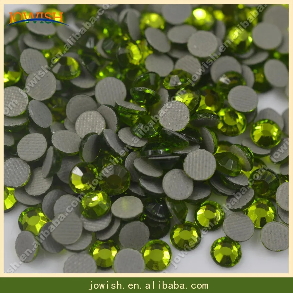 Korean Peridot Rhinestone SS6 to SS30 lead free crystals стразы и декорации hotfix flat back stone for clothing dress bags | Дом