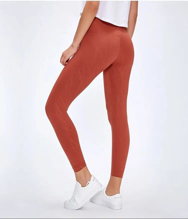 

Super Soft Naked Feeling High Waist Tight Yoga Pants Women Pattern Gym Sport Leggings Squat Proof Fitness Legging Plus Size