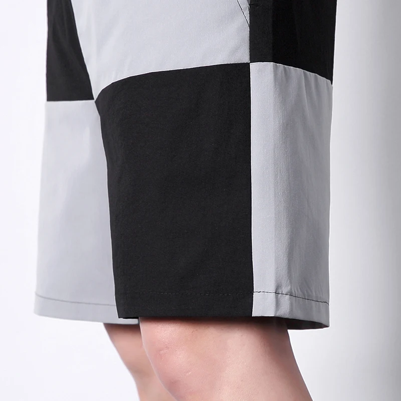 

New Casual Shorts Men Brand Elastic Waist Summer Beach Cotton Linen Bermuda Knee Length Fashion Breathable Shorts Quick Dry Male