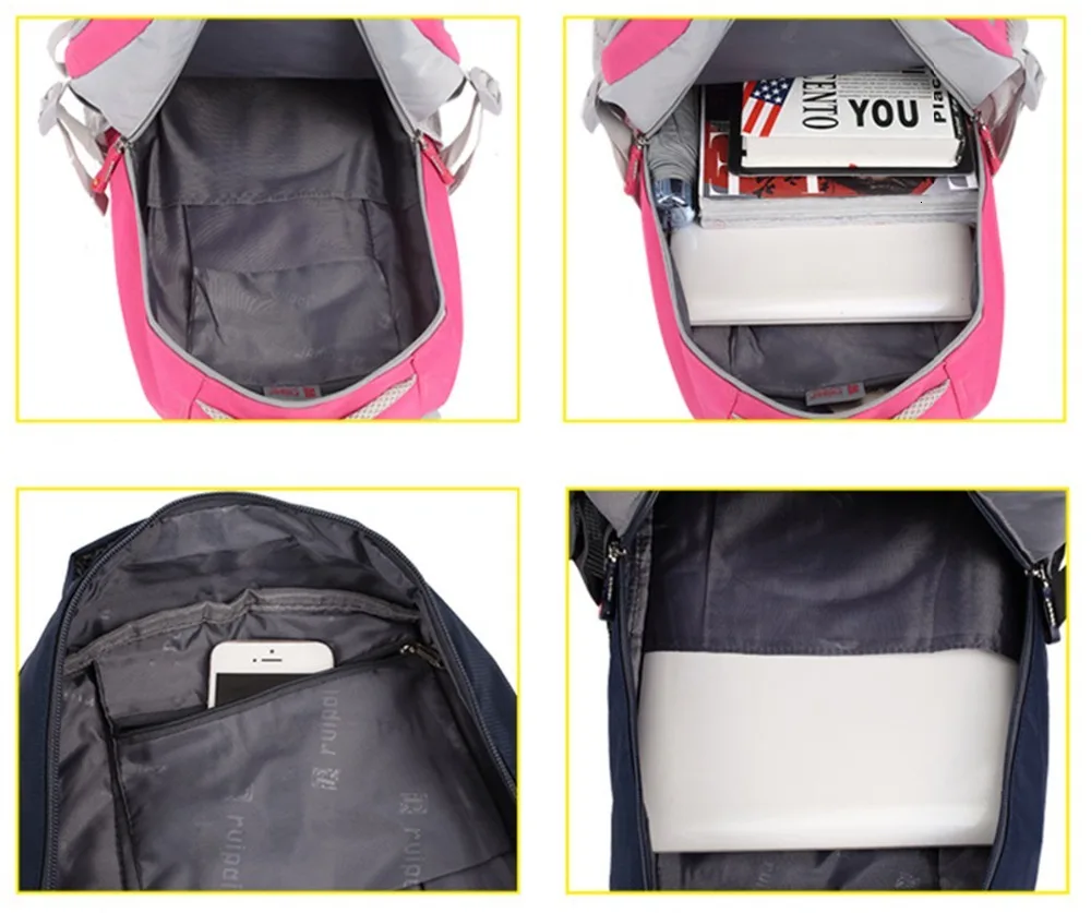 School School Bags for Teenage Boys Girls Women Nylon Backpack Fashion Student Book Bag Children Backpacks Schoolbag Mochila