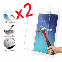 2pcs tablet tempered glass screen protector cover for samsung galaxy tab e 9 6 t560t561 hd full coverage protective film