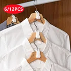 612 шт., пластиковые мини-Вешалки для шкафа