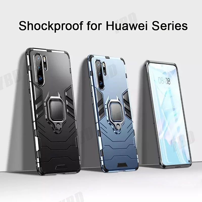YBD Shockproof Armor Case For Huawei Mate 30 20 Pro P30 P20 lite P Smart 2019 Phone Cover for 20X 10 |