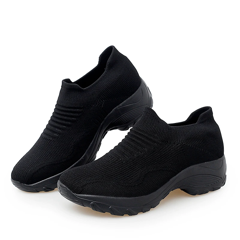 Брендовая теннисная обувь женские кроссовки на платформе Спортивная однотонная