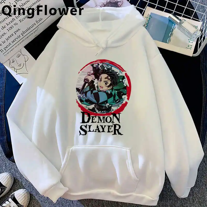 

Demon Slayer Kimetsu No Yaiba Tanjirou Kamado hoodies male grunge hip hop men hoody clothing y2k aesthetic Oversized