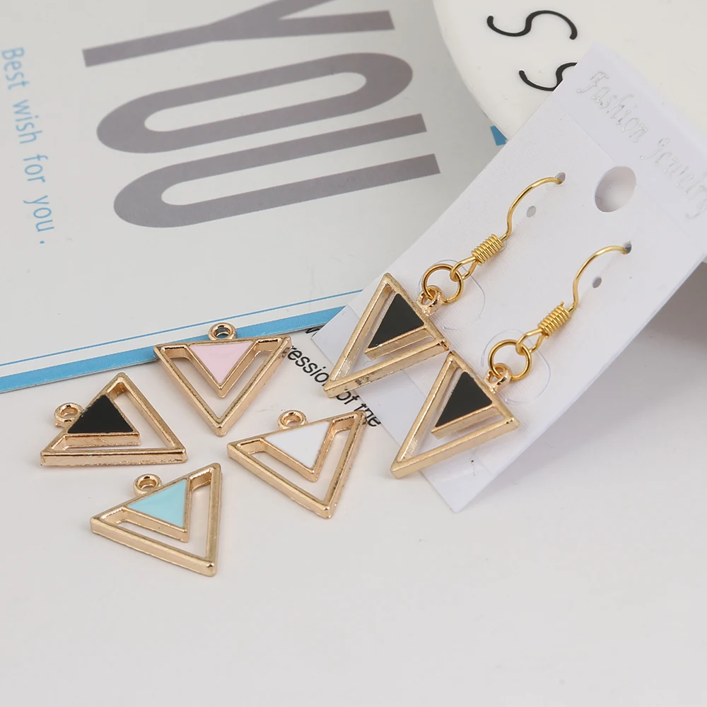 Подвеска из металлического цинкового сплава с эмалью 15 мм|enamel charms|designer charmsalloy enamel